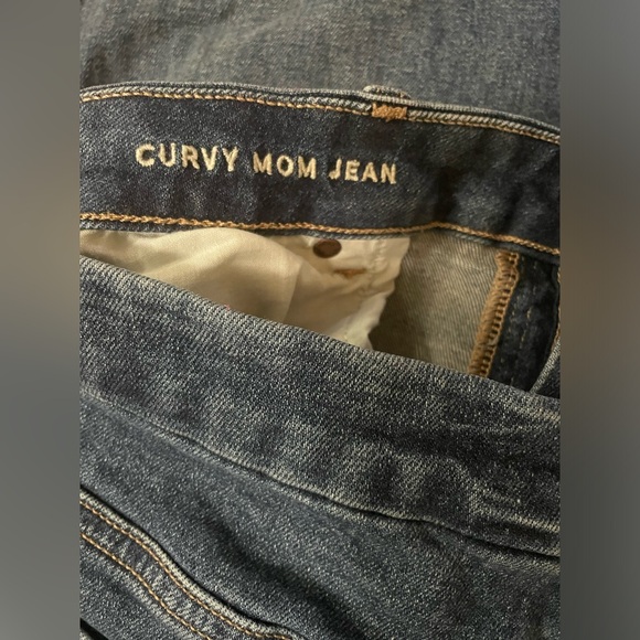 AE Stretch Curvy Mom Jean
Color: Simply Dark
Size: 14 Short - Picture 4 of 6